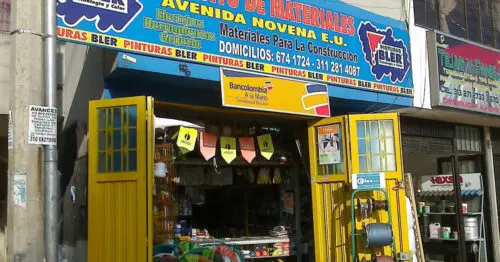 DEPOSITO DE MATERIALES AVENIDA NOVENA EU BOGOTÁ DEPOSITO DE MATERIALES AVENIDA NOVENA EU BOGOTÁ